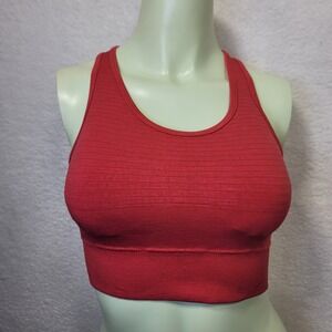 Alphalete Revival Vault Bra Red
